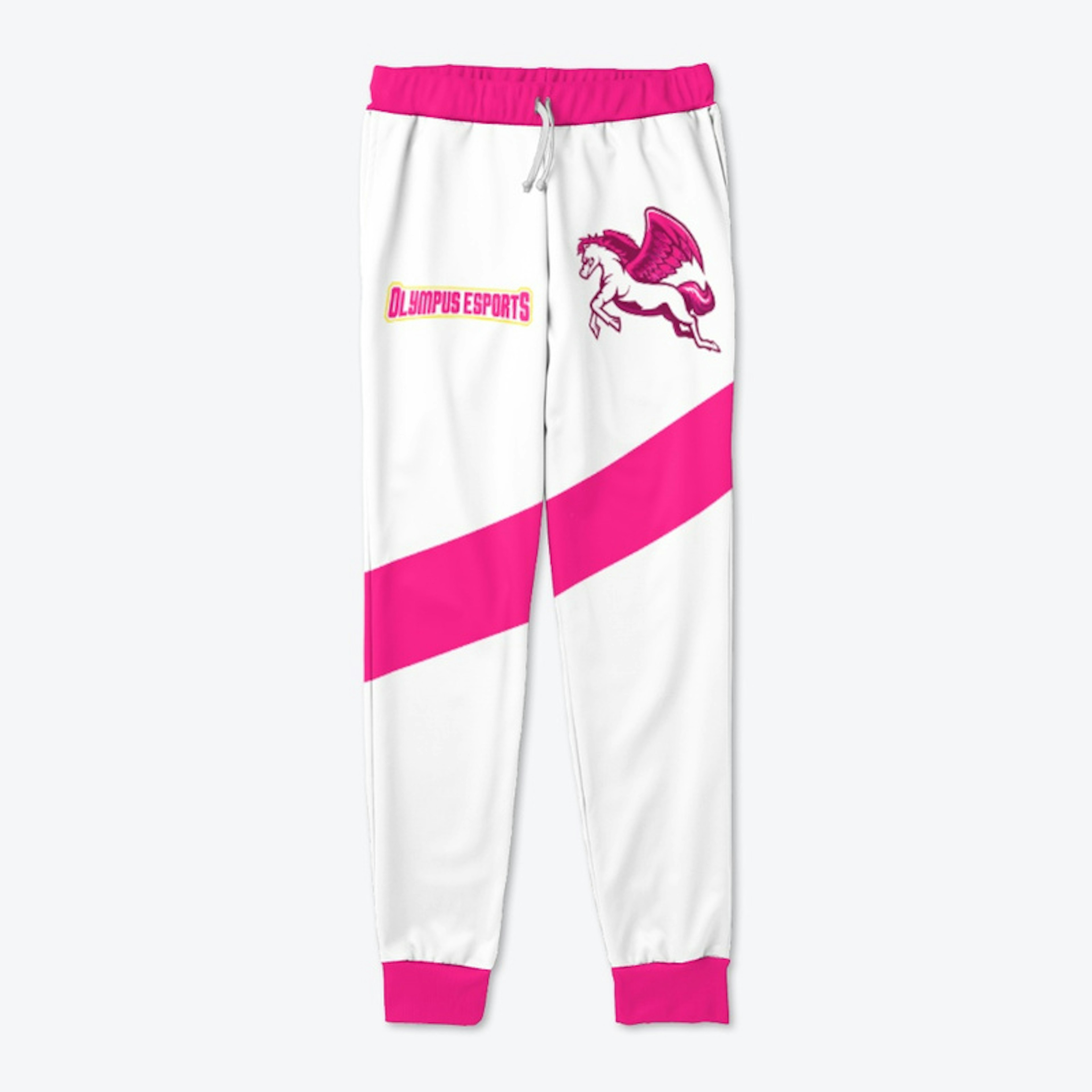 team joggers pink