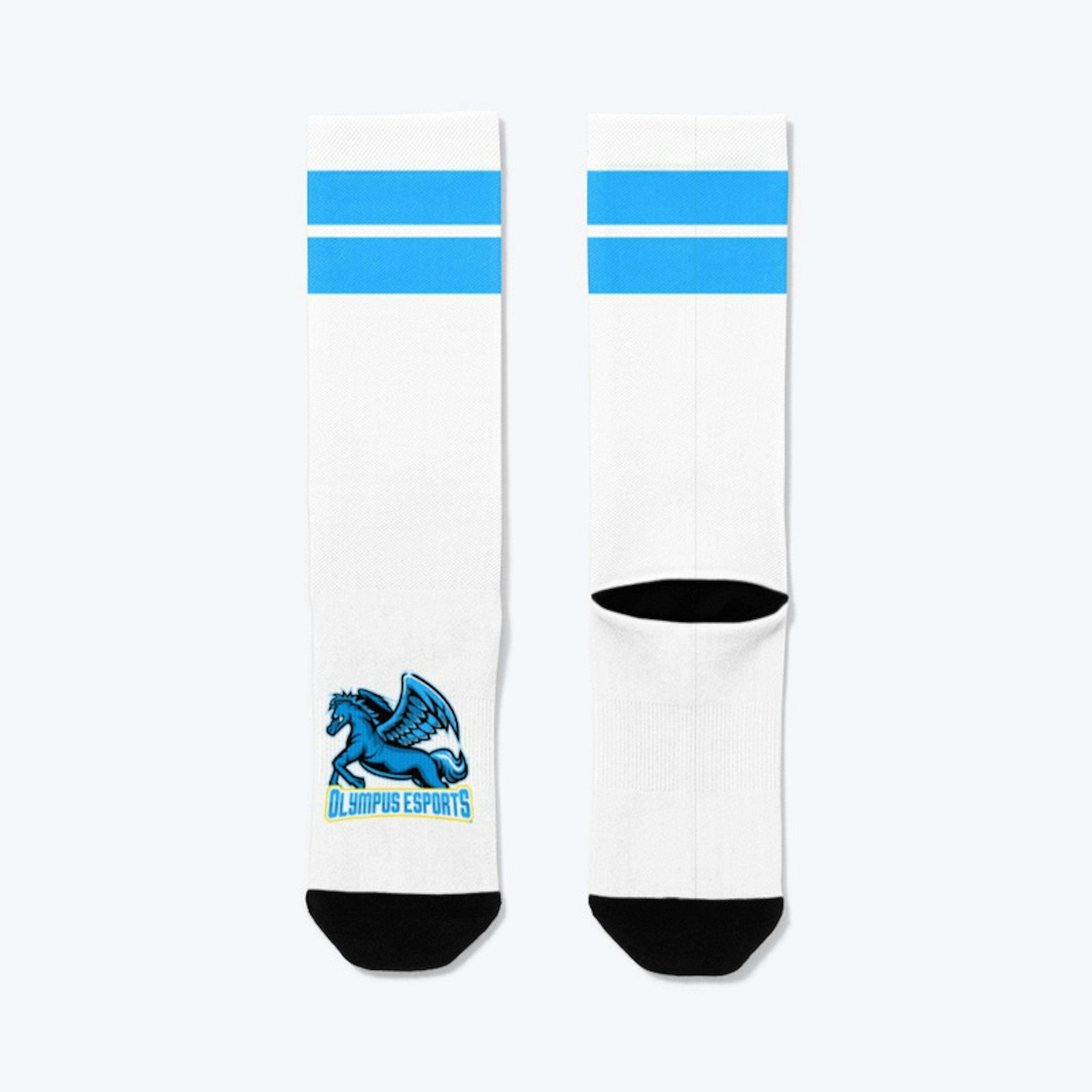 team socks blue